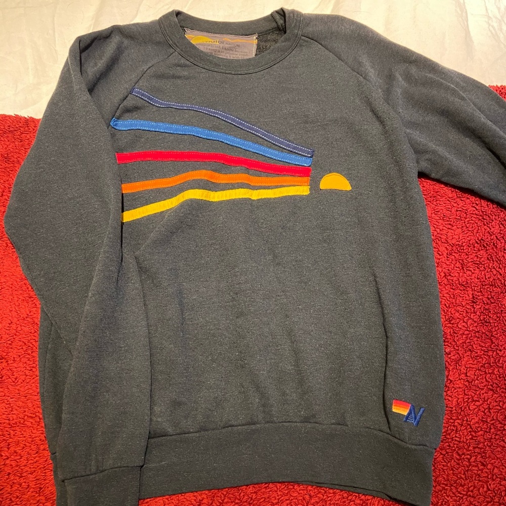 Aviator sweatshirt
